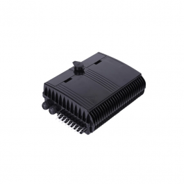 Caixa CTO Dupla Trava Montada Splitter 1x8 SC/APC Completa CTO