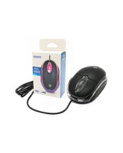 MOUSE USB OPTICO 1000DPI MS-9 PRETO - EXBOM