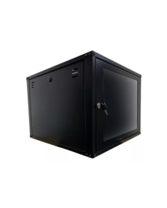 RACK PADRÃO 19'' 9U X 370MM ACR SOLDA PAREDE