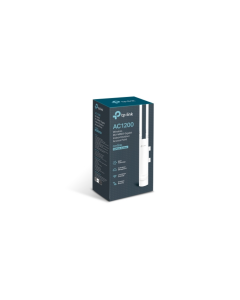 ACCESS POINT EAP225 OUTDOOR AC1200 EXTERNO GIGABIT POE DUAL BAND 2.4 GHZ E 5 GHZ - TP LINK