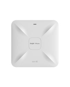 Access Point AP Dual Band AX3200 Wi-Fi 6 POE 01 Porta 2.5ge 512 Clientes Ruijie Reyee RG-RAP2260(E)
