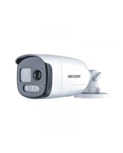 Câmera Bullet 2mp Colorvu Pir Sirene Áudio Hikvision DS-2CE12DF3T-PIRXOS
