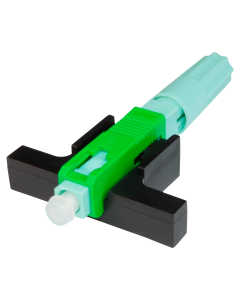 CONECTOR OPTICO SC/APC TIPO T ROSCA FERROLHO DUPLA CERÂMICA FIBERVIX PADRÃO OPERA