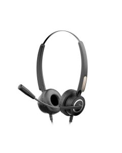 FONE DE OUVIDO HEADSET COM MICROFONE USB PRETO - HP DHE-8000