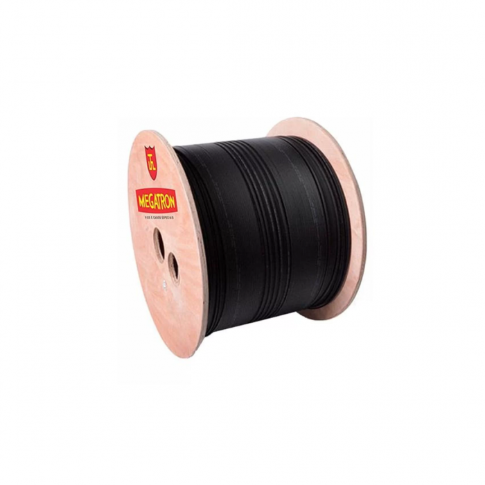 Cabo Drop de Fibra Óptica Flat 1FO 1,0mm 657A2 1KM - Megatron