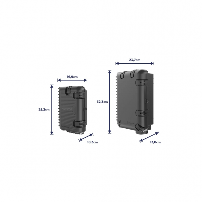 OPＸSIROP Caixa CTO Óptica Montada 1x8 SC/APC NAP POP 16 (6.5 a 10) com 9