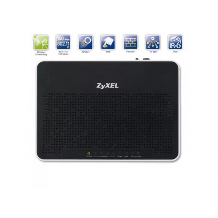 Roteador Wireless 150Mbps e Modem ADSL2 AMG1202-T10B Zyxel