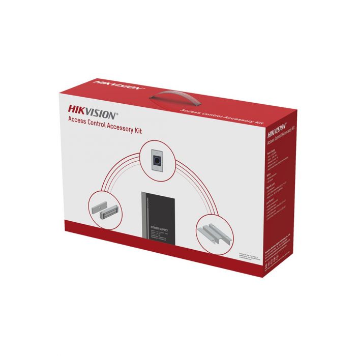 Kit Fonte Controle Acesso Vídeo IP Hikvision DS-KAS-7M01