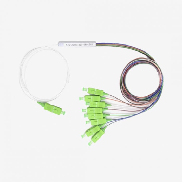 SPLITTER PLC 1X8 SC/APC CONECTORIZADO 0.9MM FIBERVIX FV6005