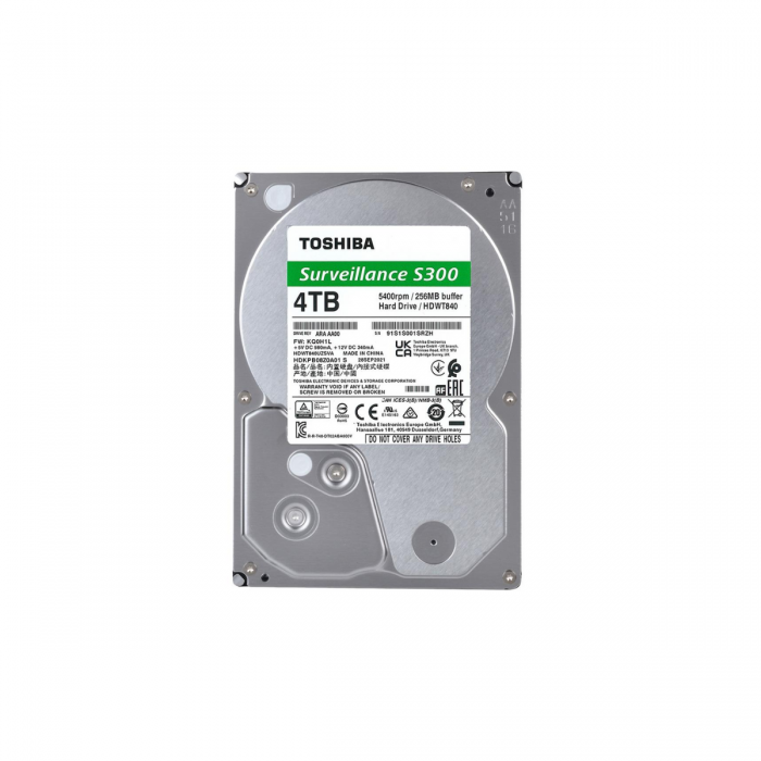 HD SATA3 4TB Toshiba Surveillance S300 - Armazenamento para